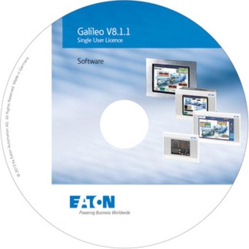 Visualisierungssoftware CD GALILEO für XV/XP-Bediengeräte Einzelplatz