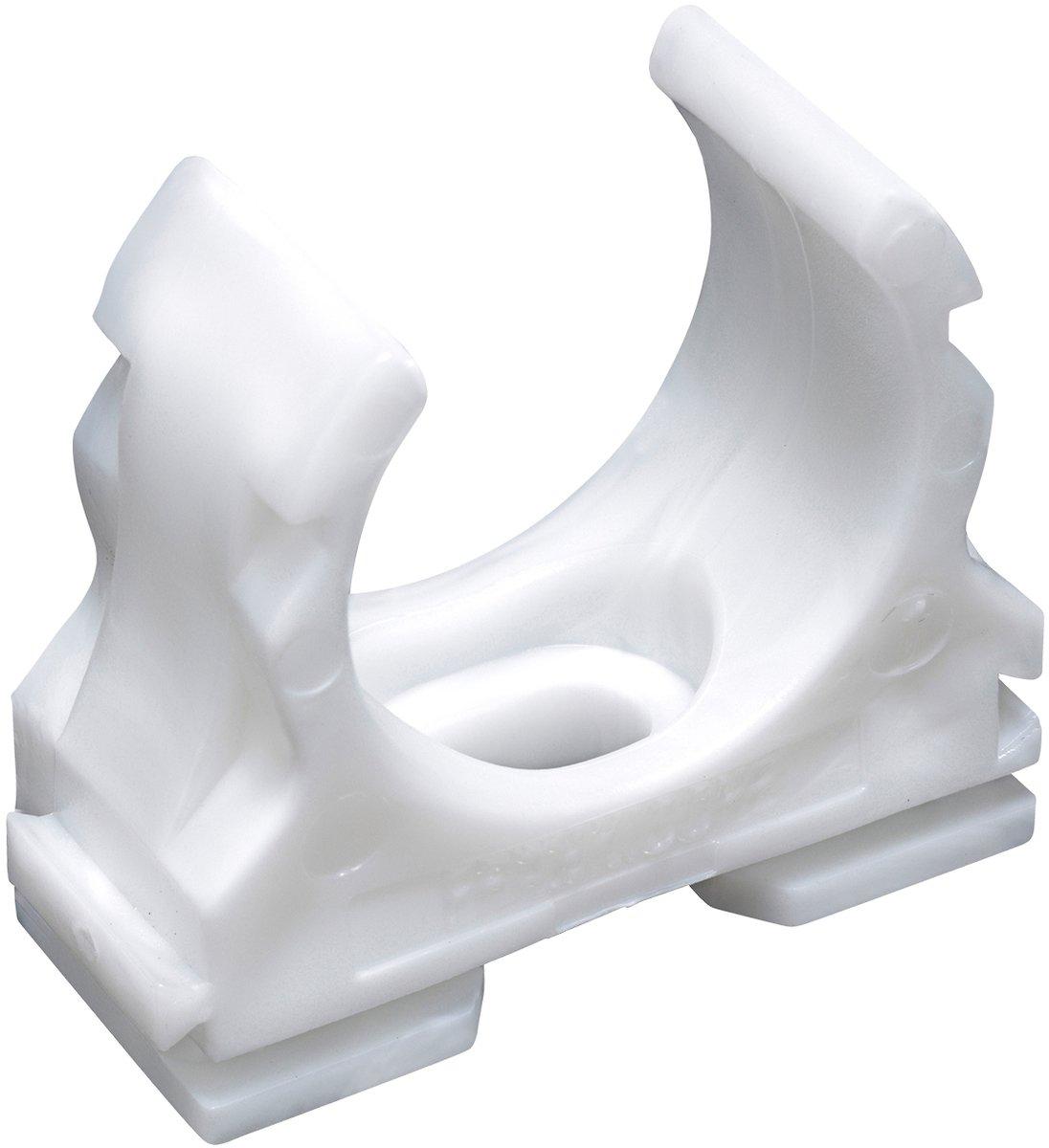 Kunststoff - Klemmschelle 16 weiss