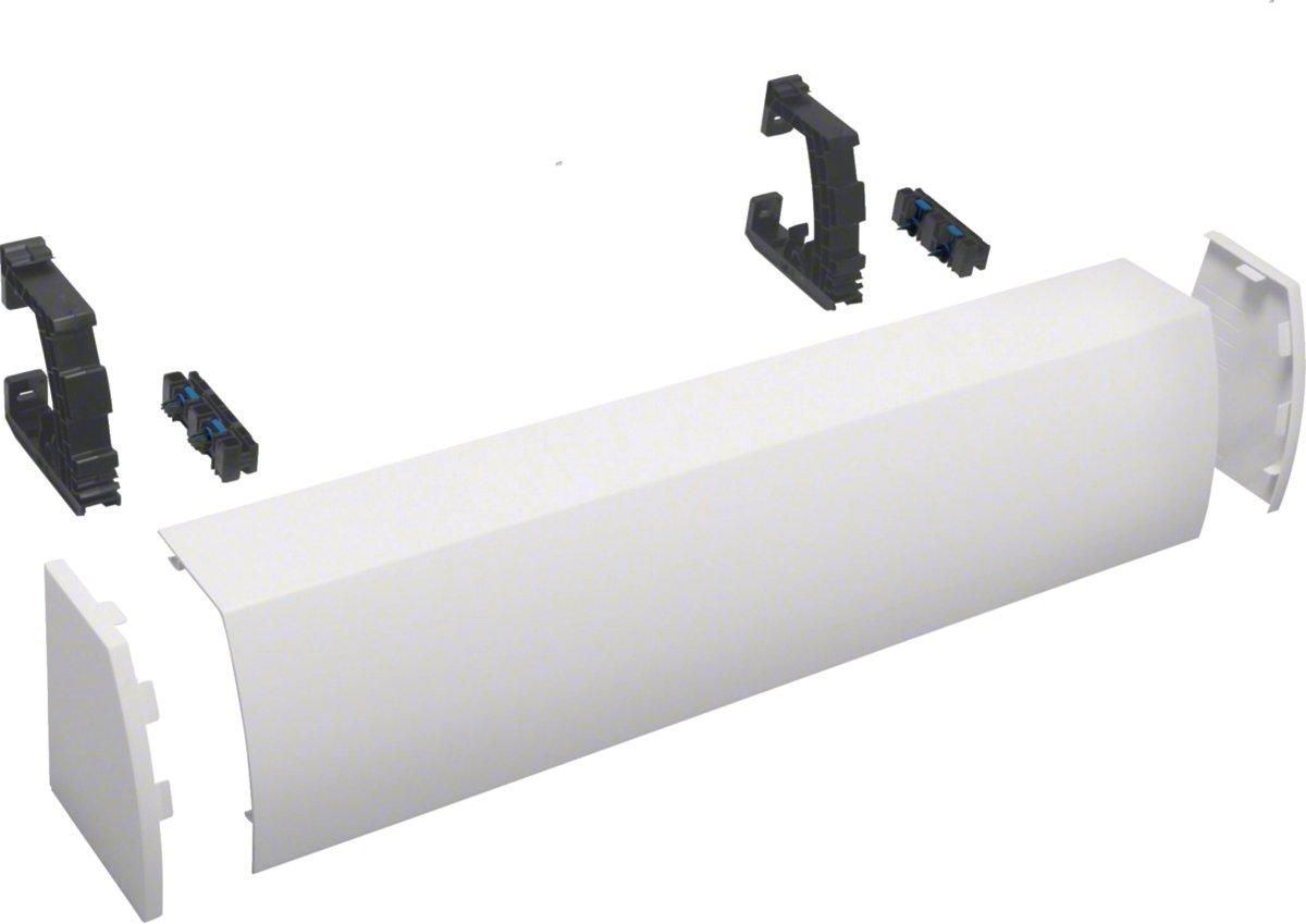 Kabelrangierkanal 3-feldig reinweiß RAL9010 aufsteckbar für IP44/54