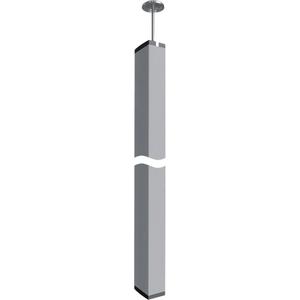 Deckenanschlusssäule 2-seitig Spannbereich 2,5-2,8m Alu DA200 L=2,45m eloxiert