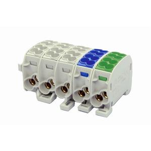 E-Term Hauptleitungsklemme ZK 35/5 5x4 Al/Cu 080250-2-3