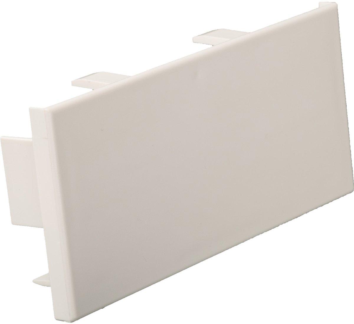 Profiline Endstück für Leitungsführungskanal 60x110 reinweiß