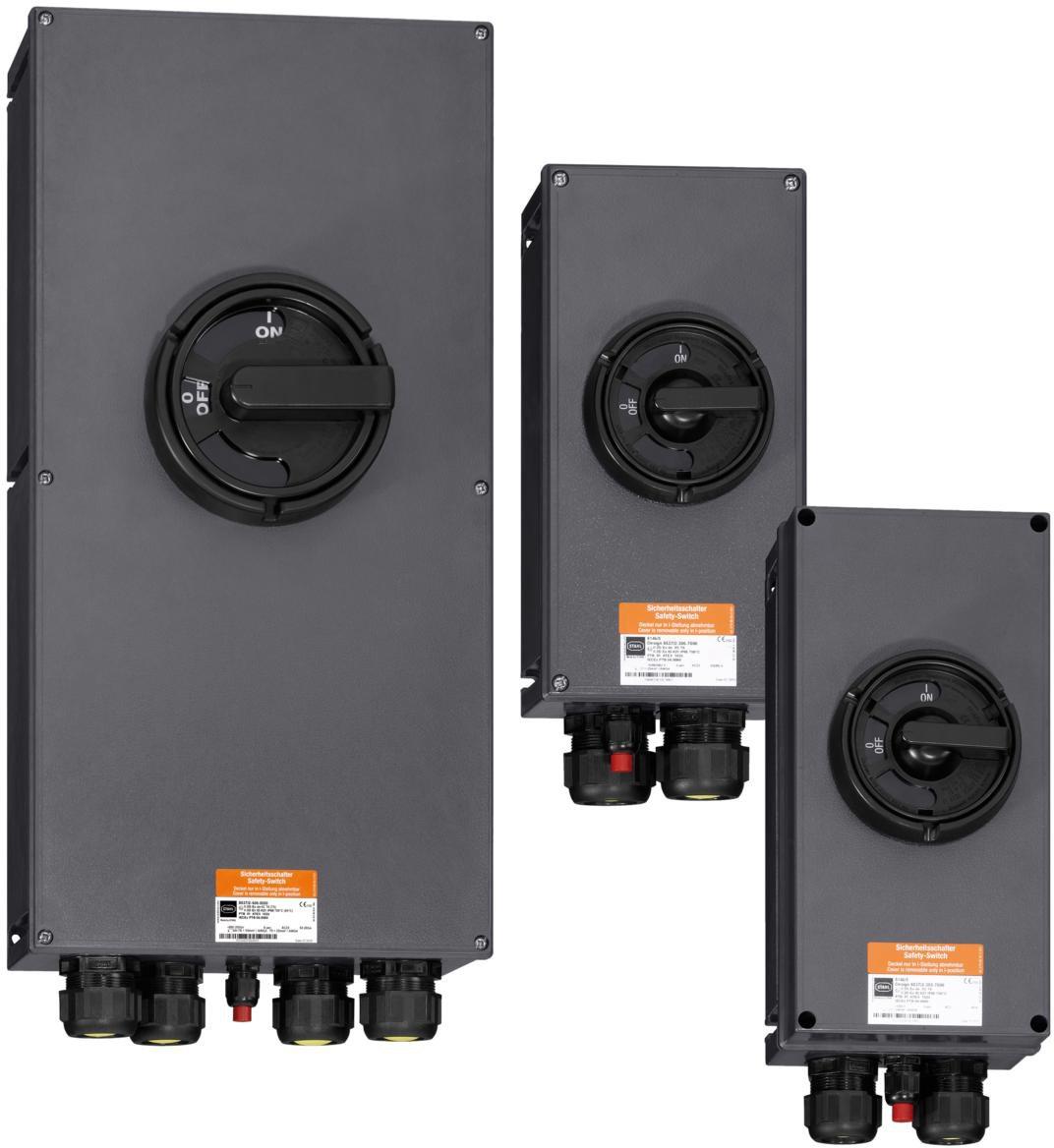 Ex Sicherheitsschalter Reihe 8146/5-V37 - 690 V AC / 25 A / 3-polig