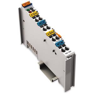 4 - Kanal - Analogausgangsklemme 0 - 10 V lichtgrau