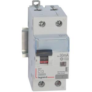 FI / LS Schutzschalter DX3 C 13 A 1-polig + N 10 kA 30 mA A 230 V AC