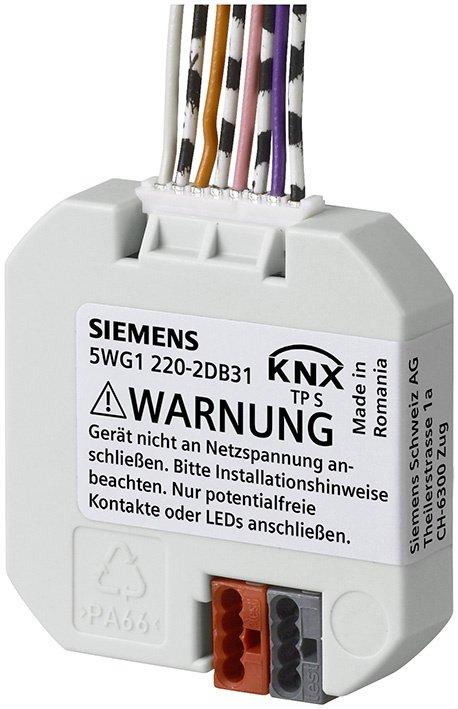 KNX Tasterschnittstelle mit Ein-und Ausgängen potentialfrei 4-fach UP