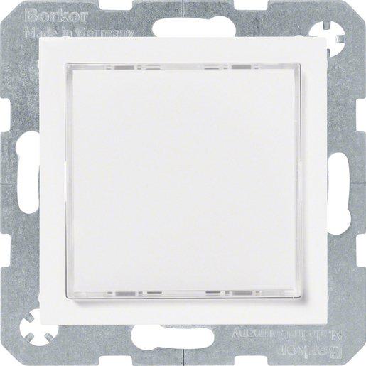 LED-Signallicht weiße Beleuchtung polarweiß glänzend Berker S.1/B.3/B.