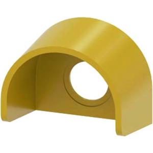 Schutzkragen Not-Halt-Pilz-Drucktaster ohne/mit Ronis-Schloss gelb KST