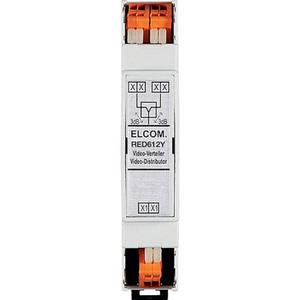 Videoverteiler 2-fach 2 Draht REG