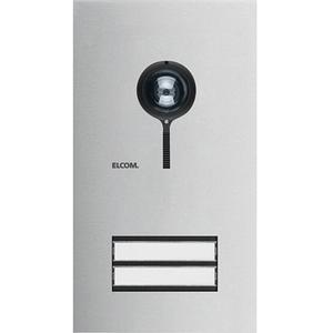 Türstation Video 2/1 2Draht Edelstahl matt ONE