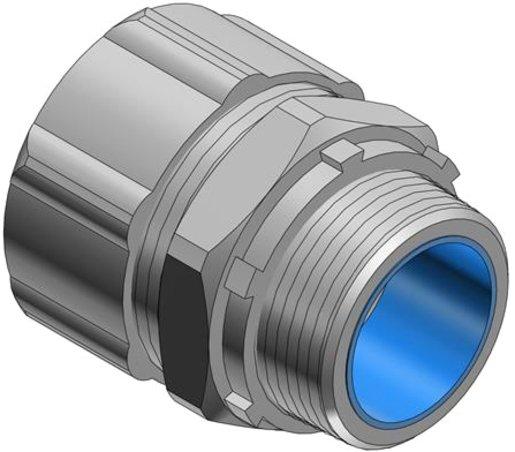Verschraubung Metall gerade für Nenngröße 1 1/2" - Gewinde NPT 1 1/2""