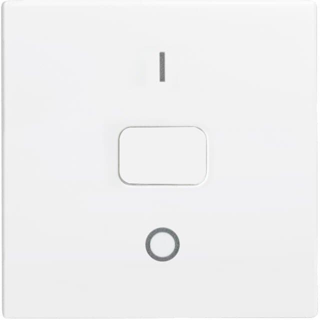 Wippe mit Aufdruck 0-1 mit roter Kalotte alpinweiß - balance SI