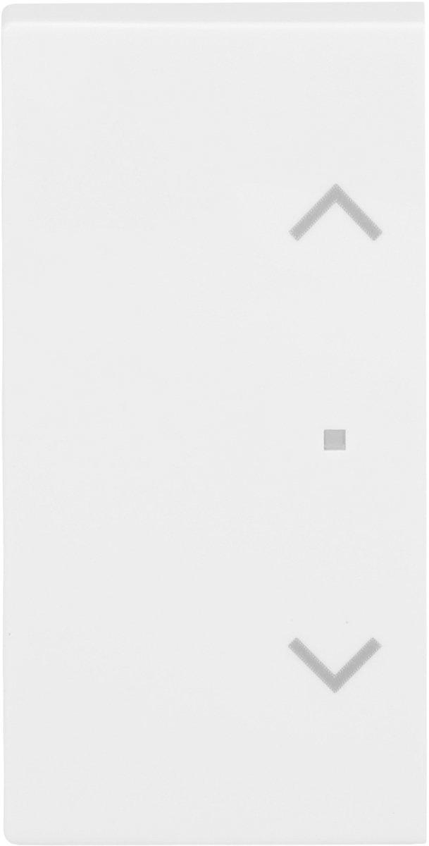 Wippe 2-fach links/rechts für flex f@h  KNX mit Symbol Pfeile alpinw balance&nbsp;SI