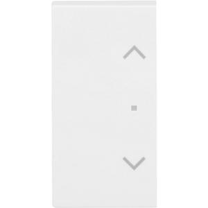 Wippe 2-fach links/rechts für flex f@h  KNX mit Symbol Pfeile alpinw balance SI