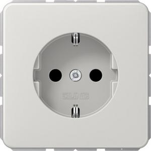 SCHUKO-Steckdose 16 A 250 V ~ Berührungsschutz Serie CD lichtgrau