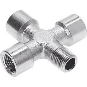 NPFC X - Verschraub. pneum. Anschluß: R1/2 - 3xG1/2 Außen/3x Innen