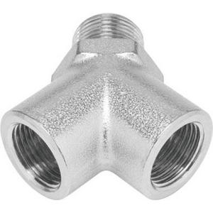 NPFC Y - Verschraub. pneum. Anschluß: R3/8 - 2xG3/8 Außen/Innen/Innen