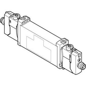 Magnetventil 2x3/2 Wege geschl. monostabil Flansch Ventilgröße B14