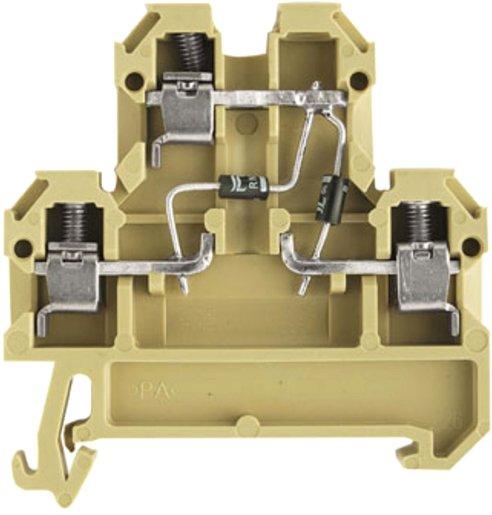 Bauelement - Reihenklemme 4 mm² Schraubar SAK-Reihe