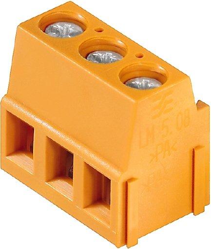 Leiterplattenklemme 5,08 mm 4 Pole Lötstiftlänge 3,5 mm verzinnt