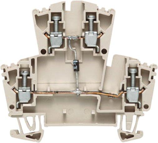 Bauelement - Reihenklemme 2,5 mm² Schraubanschluss W-Reihe