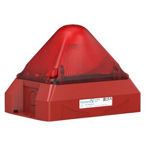PYRA Blitzleuchte ROT 24 V DC Gehäuse rot