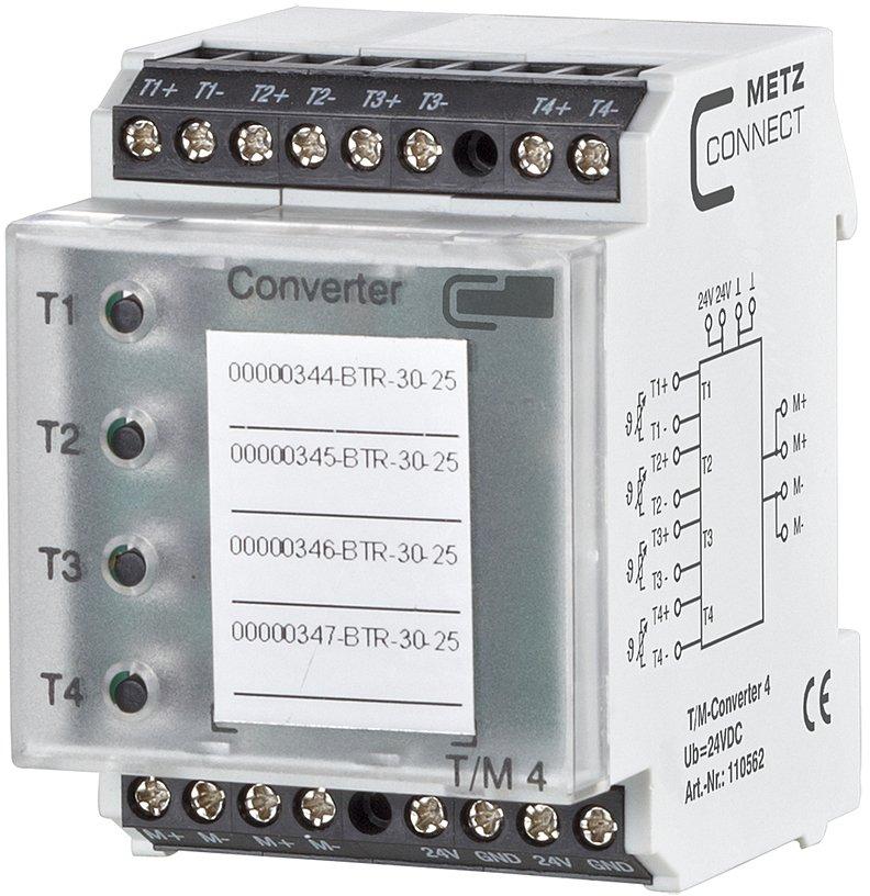 T/M Converter 4-fach