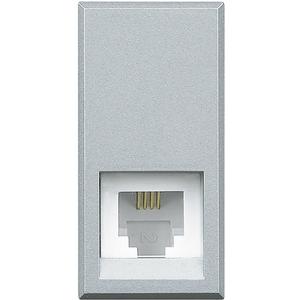 Telefondose Rj11 Aluminium