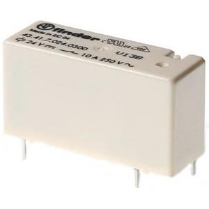 Relais mit Printanschlüssen 1 Wechsler 10 A Spule 12 V DC sensitiv