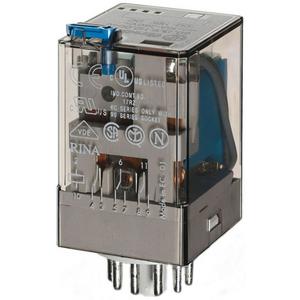 Relais mit Steckanschlüssen 3 Wechsler 10 A Spule 110 V DC