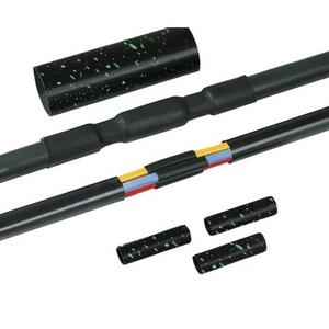 Warmschrumpfset 4:1 schwarz 5 x 6 - 25
