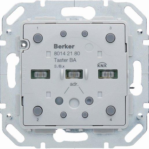Tastsensor-Modul 2-fach mit integriertem Busankoppler KNX S.1/B.X.
