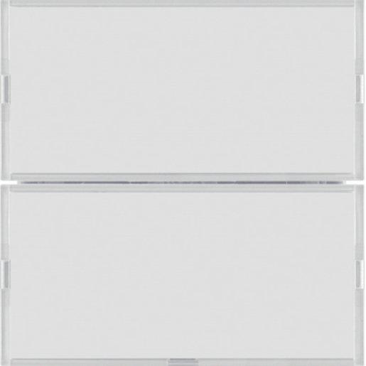 Tastsensor 2-fach Komfort KNX S.1/B.3/B.7 für weiß und polarweiß
