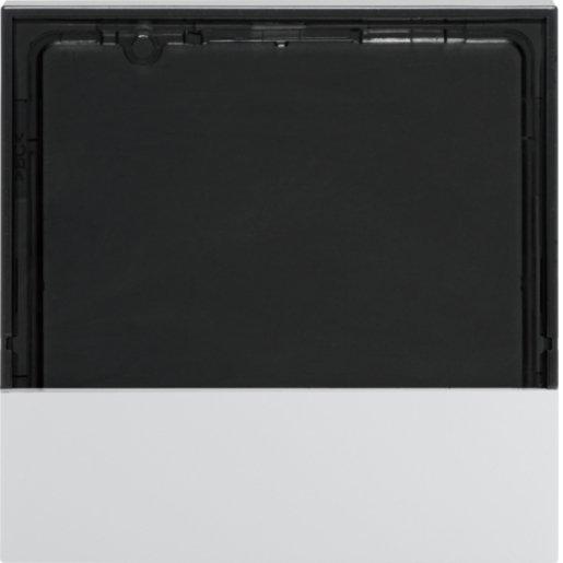 Abdeckung KNX RTR/Raumkontroller S.1/B.3/B.7 polarweiß glänzend