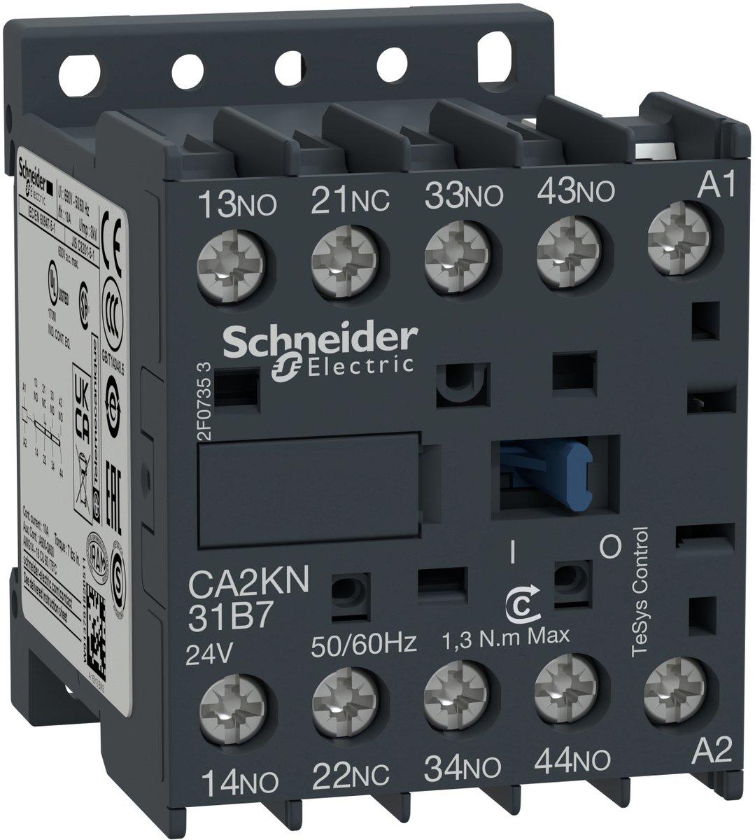 Hilfsschütz 3 S + 1 Ö 24 V 50 / 60 Hz