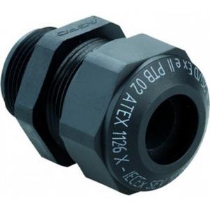 Ex-Kabelverschraubung M40 IP68 schwarz Polyamid