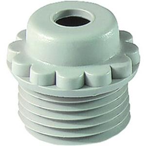 Würgenippel Ausführung mit Loch 111 G PG 11 lichtgrau