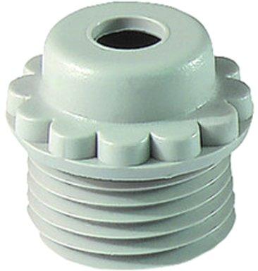Würgenippel Ausführung mit Loch 116 G PG 16 lichtgrau