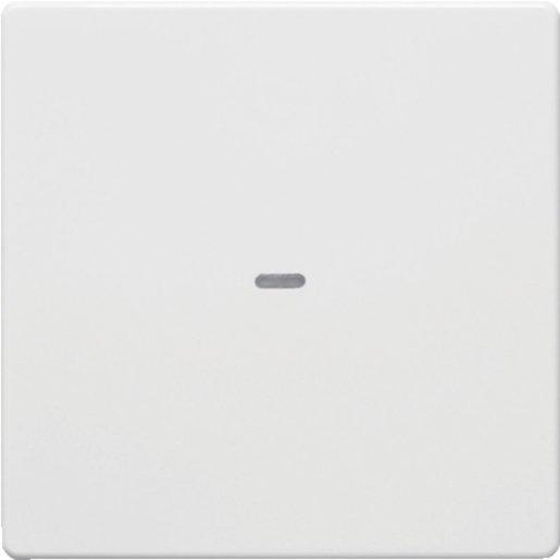 Abdeckung für Tastsensor-Modul 1-fach mit Linse Q.1/Q.3 polarweiß samt