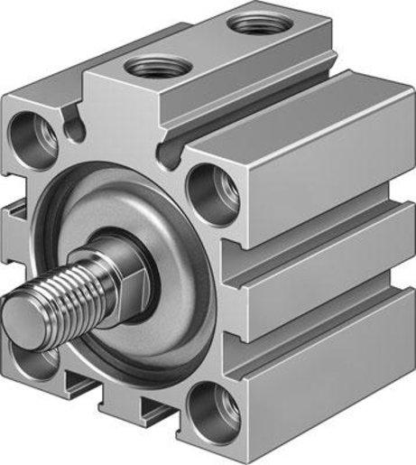 ADVC Kurzhubzyl. Kolben-dm 63 mm / Hub 20 mm / P - Dämpfung