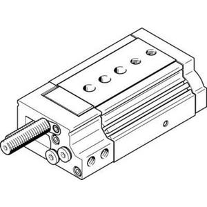 Mini-Schlitten Kugel-Käfig-Führung Baugr. 20 mm / Hub 30 mm P1-Dämpf.