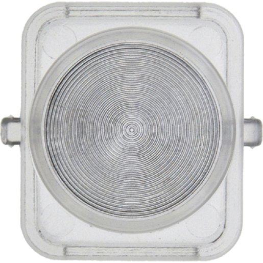 Haube f. Drucktaster u. Lichtsignal E1 0 1930/Glas/Palazzo transparent