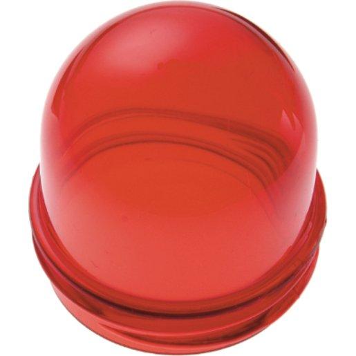 Haube für Lichtsignal E14 Zubehör rot transparent
