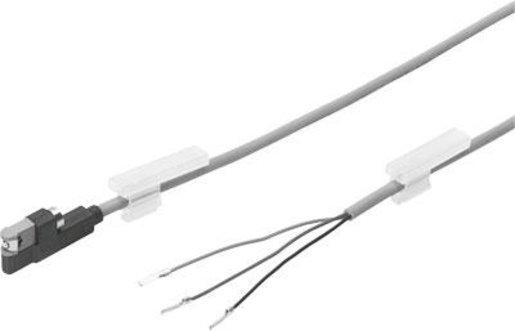 SMT Näherungsschalter Zylinder mit Rundnut 24V DC / 1S Kabel 2,5 m