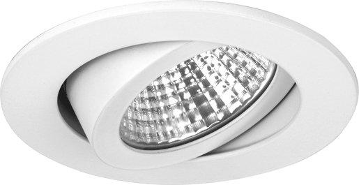 LED-Einbaustrahler rund 710lm 350mA 7W 2700K weiss