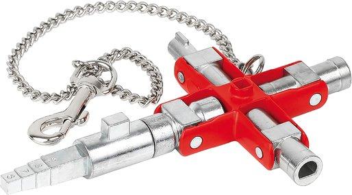Universal-Schlüssel Bau für gängige Schränke und Absperrsysteme 90 mm