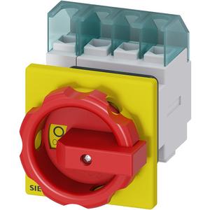 Haupt-/Not-Aus-Schalter 4pol. I25 P/AC-23A bei 400V=9,5kW Zentralloc