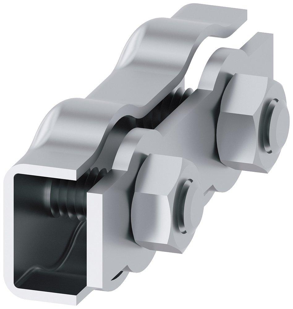 Seilklemme duplex 4mm Verpackung im Set (4 Stück)
