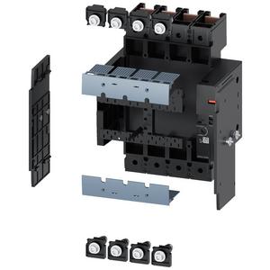 Einschubeinheit komplett für Leistungsschalter 4p 3VA1 400/630 und 3VA2 400/630