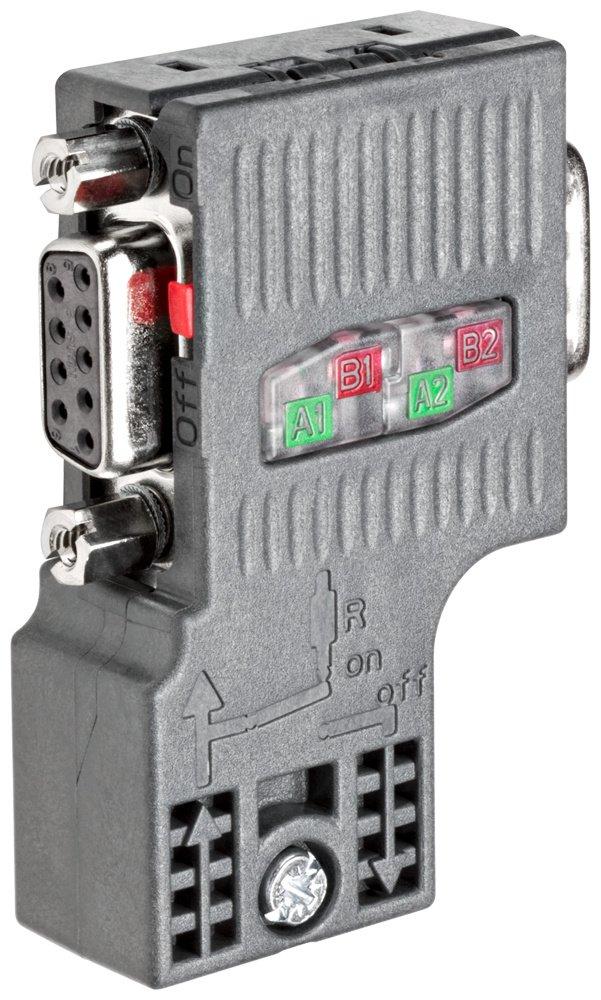SIMATIC DP Anschlussstecker für PROFIBUS bis 12 MBit/S 90 Grad Kabelab